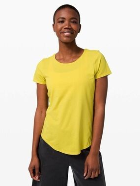 Lululemon soleil yellow love crew top III